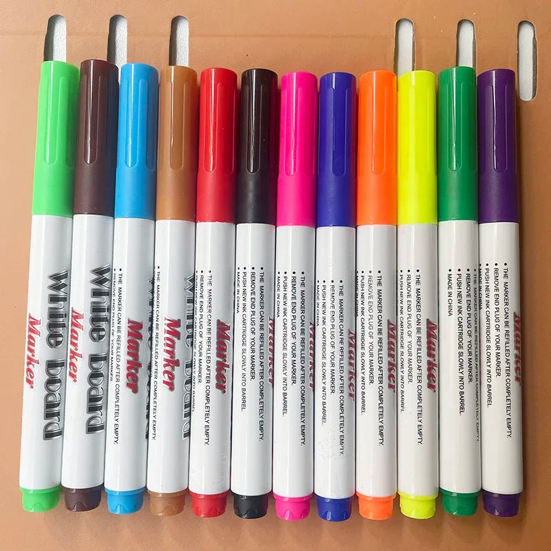Magical Floating Ink Water Painting Pens – 8/12 Colour Set