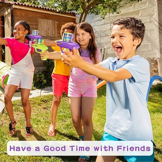 Foam Disc Launcher Handheld Shooting Toy – Safe Indoor & Outdoor Fun